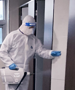 화장실 공간소독